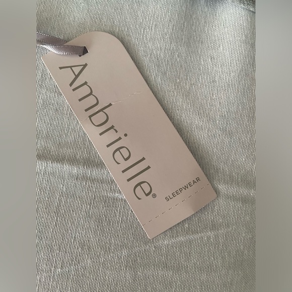 Ambrielle Women’s V-Neck Pullover Hooded Top Gray Medium. New w tag. - Picture 8 of 9